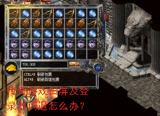 ������Ϸ��������¼��������ô�죿
