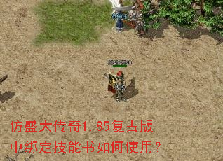 仿盛大传奇1.85复古版中绑定技能书如何使用? 仿盛大传奇1.85复古版中绑定技能书如何使用?