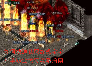 如何快速获取终极宝宝?单职业传奇攻略指南 如何快速获取终极宝宝?单职业传奇攻略指南