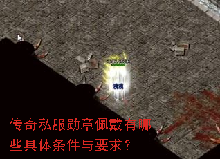 传奇私服勋章佩戴有哪些具体条件与要求? 传奇私服勋章佩戴有哪些具体条件与要求?