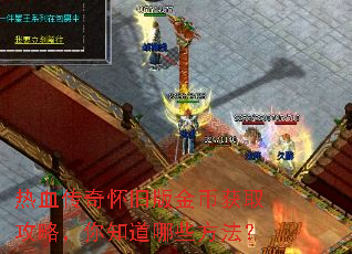 热血传奇怀旧版金币获取攻略,你知道哪些方法? 热血传奇怀旧版金币获取攻略,你知道哪些方法?