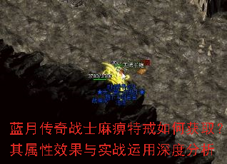 蓝月传奇战士麻痹特戒如何获取?其属性效果与实战运用深度分析 蓝月传奇战士麻痹特戒如何获取?其属性效果与实战运用深度分析