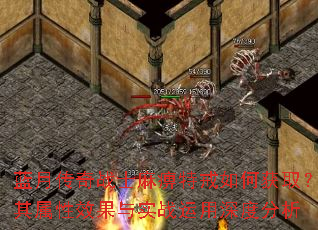 蓝月传奇战士麻痹特戒如何获取?其属性效果与实战运用深度分析 蓝月传奇战士麻痹特戒如何获取?其属性效果与实战运用深度分析