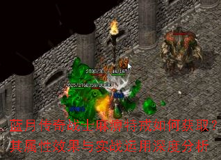 蓝月传奇战士麻痹特戒如何获取?其属性效果与实战运用深度分析 蓝月传奇战士麻痹特戒如何获取?其属性效果与实战运用深度分析