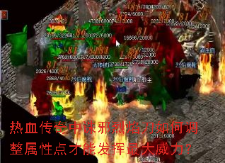 热血传奇中诛邪烈焰刀如何调整属性点才能发挥最大威力? 热血传奇中诛邪烈焰刀如何调整属性点才能发挥最大威力?