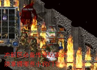 冲新区必备传奇玩家必须掌握哪些小窍门? 冲新区必备传奇玩家必须掌握哪些小窍门?