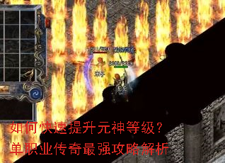 如何快速提升元神等级?单职业传奇最强攻略解析 如何快速提升元神等级?单职业传奇最强攻略解析