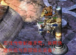忘忧传奇新服开荒,如何快速升级与获取极品装备? 忘忧传奇新服开荒,如何快速升级与获取极品装备?