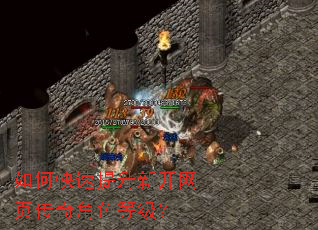 如何快速提升新开网页传奇角色等级? 如何快速提升新开网页传奇角色等级?